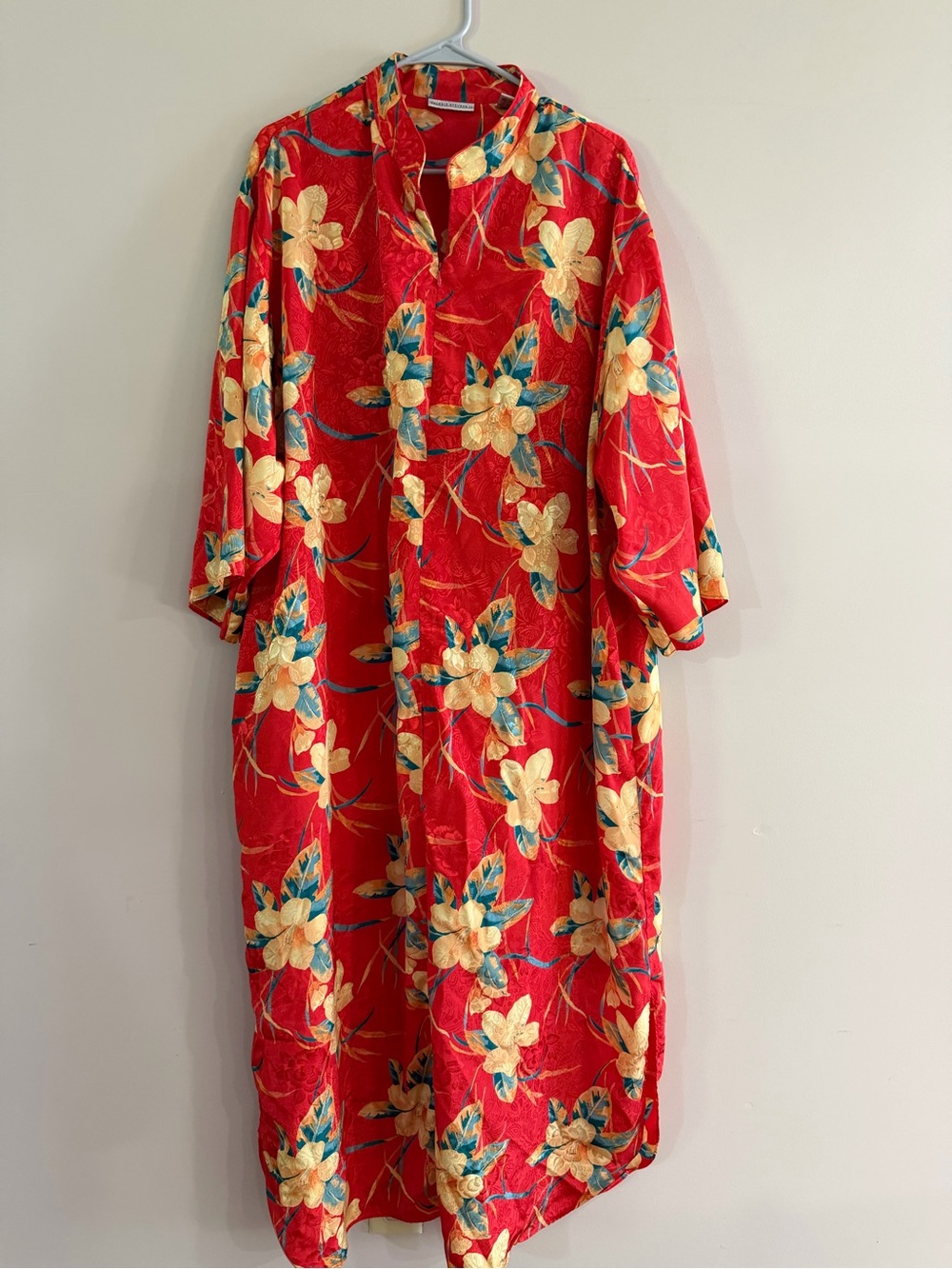 Valerie Stevens long night gown patio dress 1X